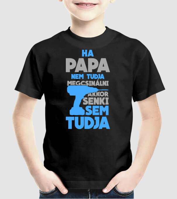  minta fekete pólón