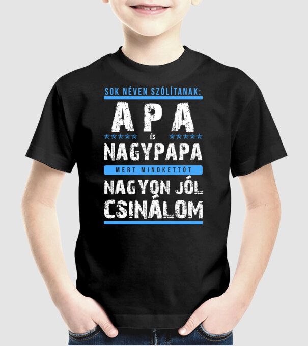  minta fekete pólón
