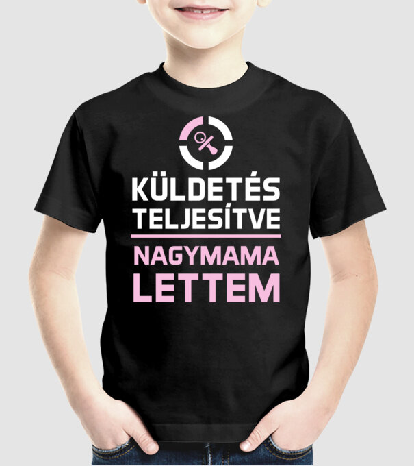  minta fekete pólón
