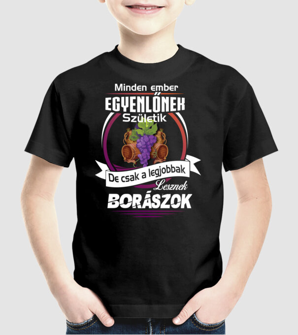  minta fekete pólón