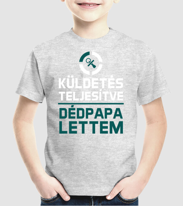  minta szürke pólón