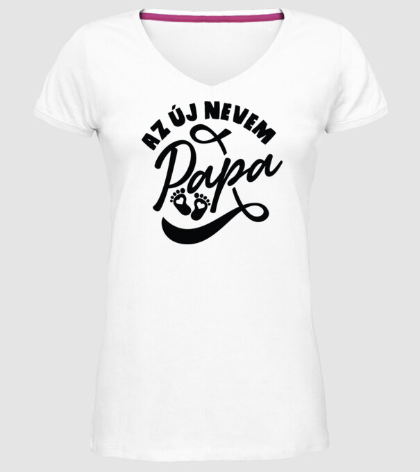  minta fehér pólón