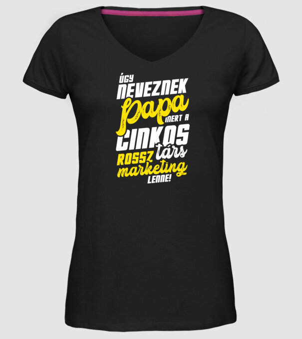  minta fekete pólón