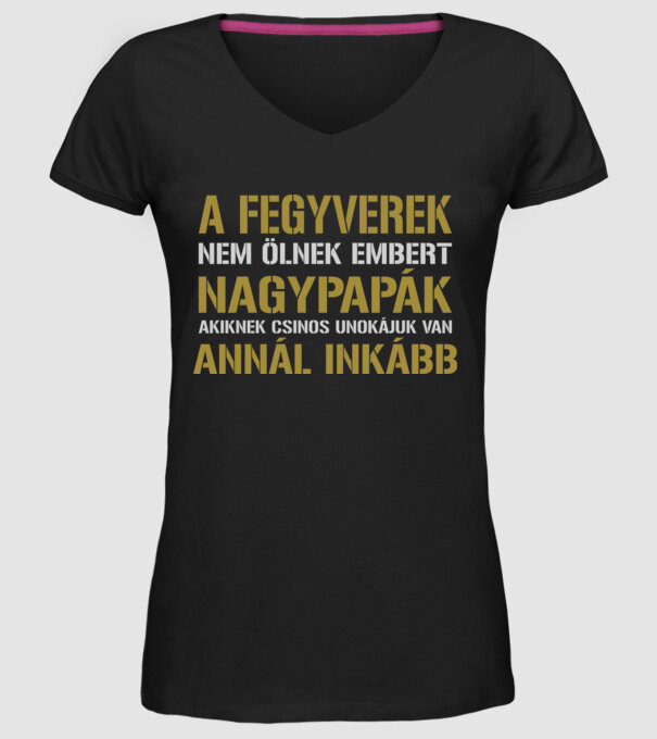  minta fekete pólón