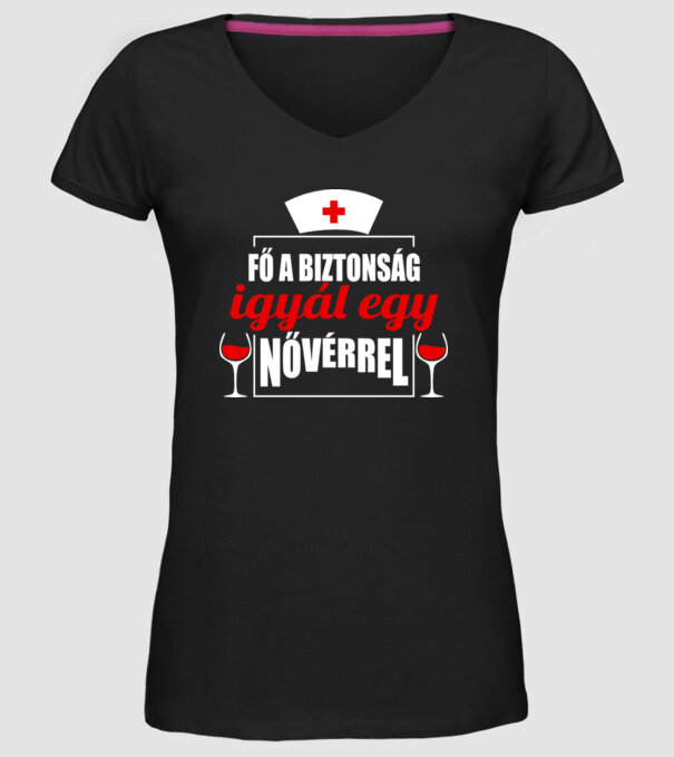  minta fekete pólón
