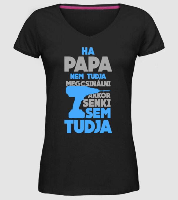  minta fekete pólón