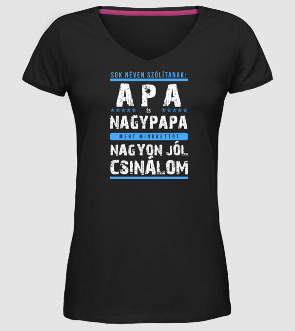  minta fekete pólón