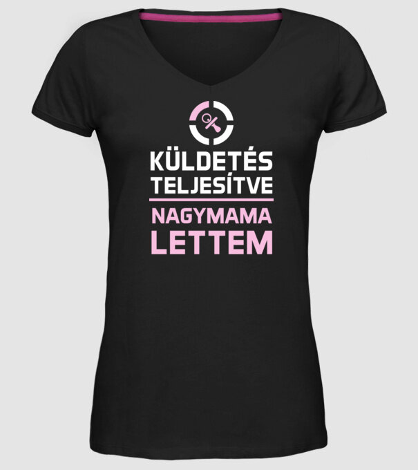  minta fekete pólón