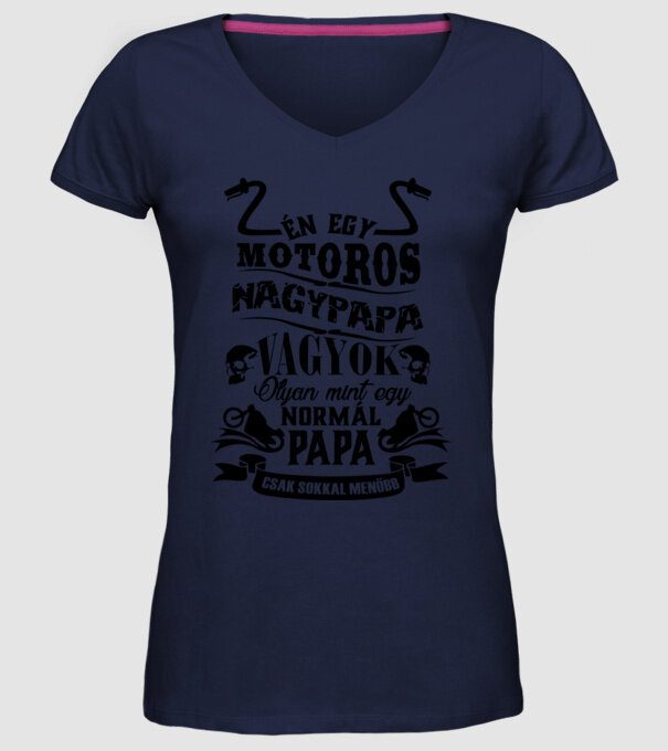  minta sötétkék pólón