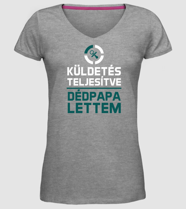  minta szürke pólón