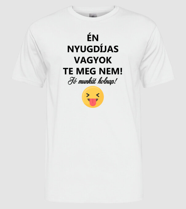  minta fehér pólón