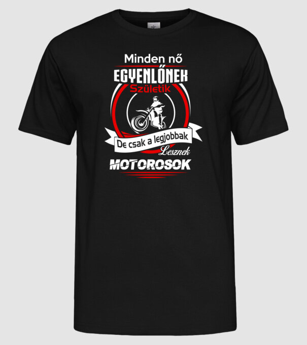  minta fekete pólón