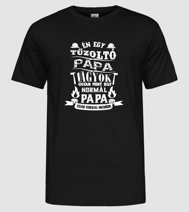  minta fekete pólón