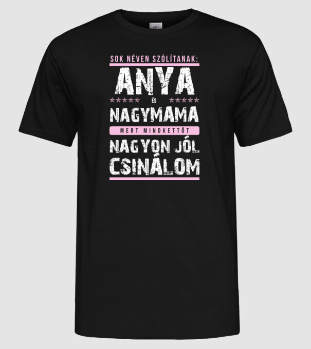  minta fekete pólón