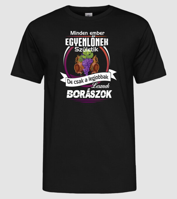  minta fekete pólón