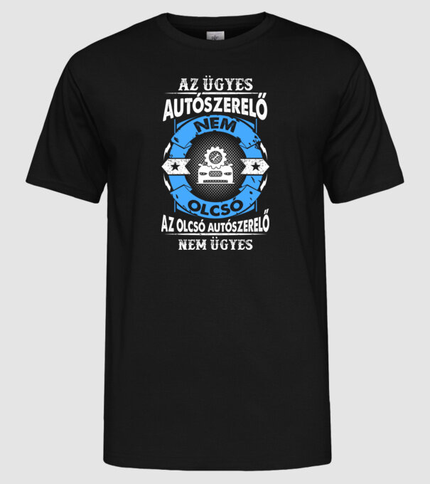  minta fekete pólón