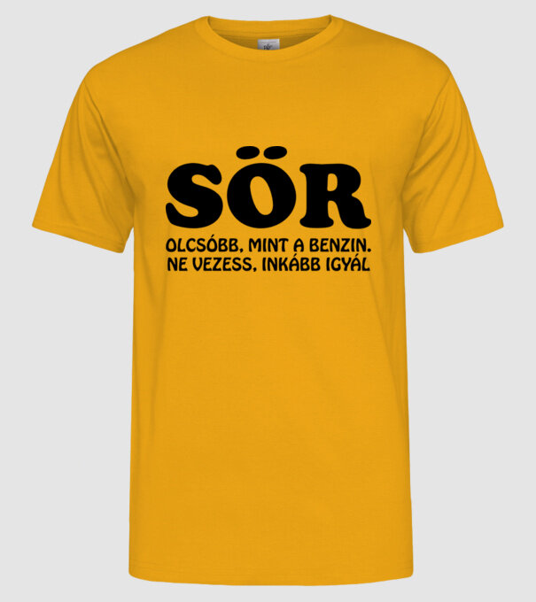  minta sárga pólón