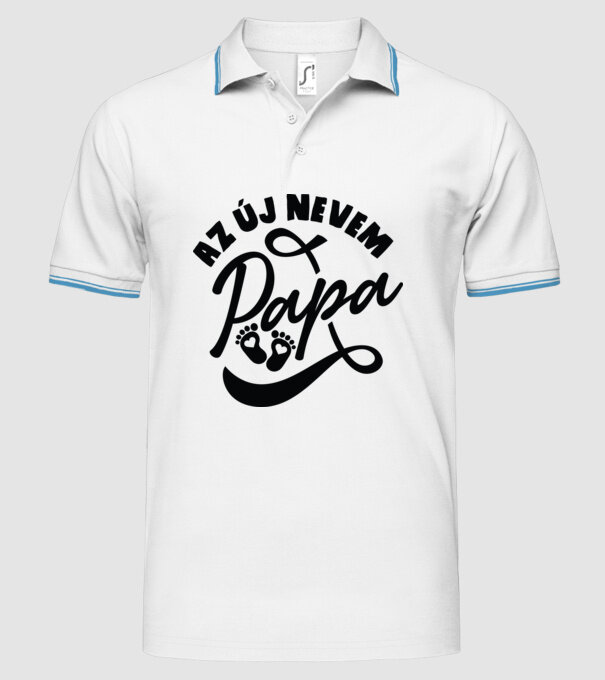  minta fehér pólón
