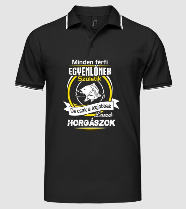  minta fekete pólón