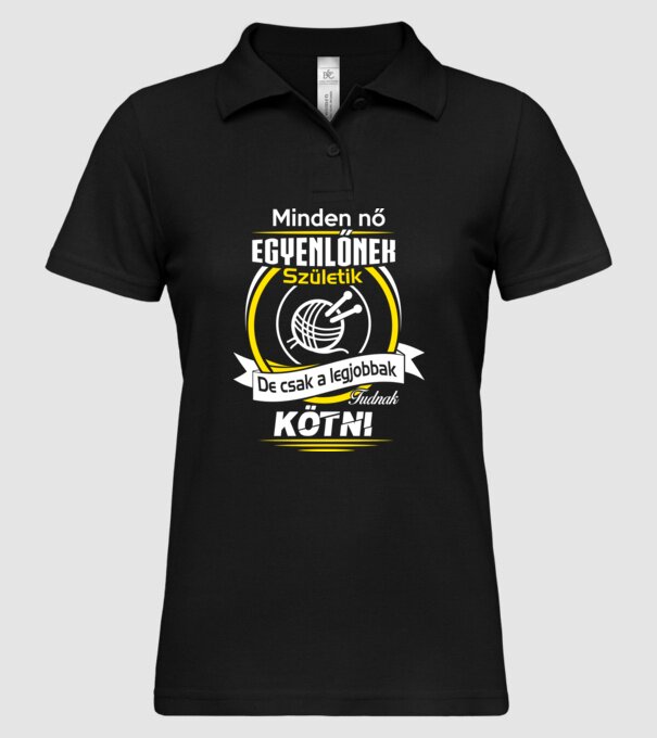  minta fekete pólón