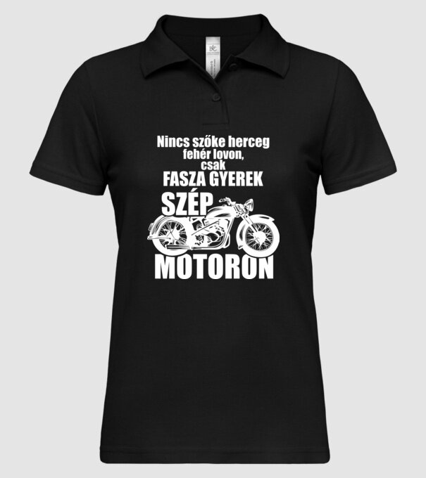  minta fekete pólón