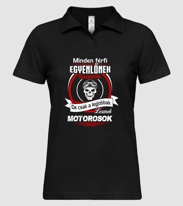  minta fekete pólón