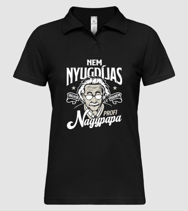  minta fekete pólón