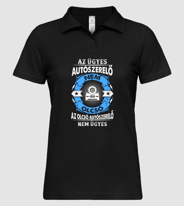  minta fekete pólón