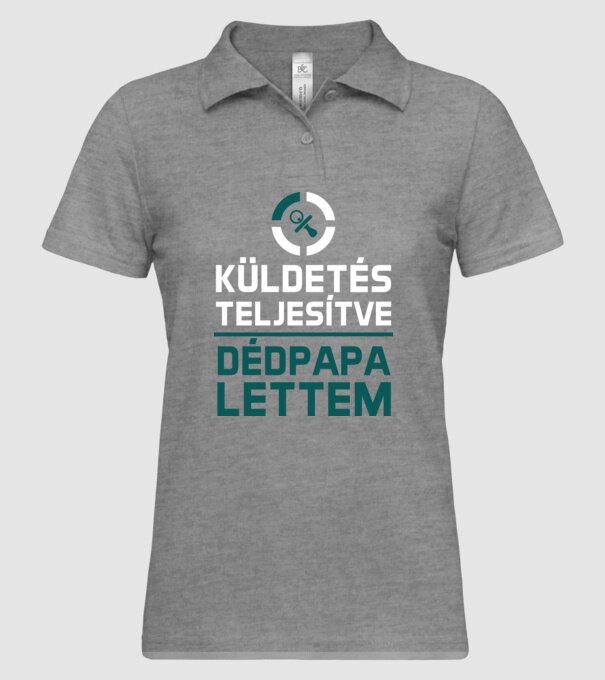  minta szürke pólón
