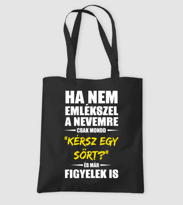  minta fekete pólón