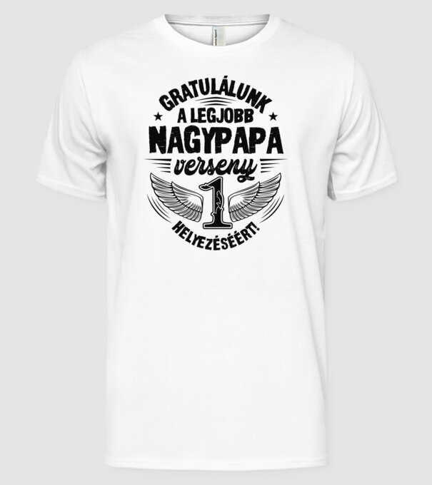  minta fehér pólón