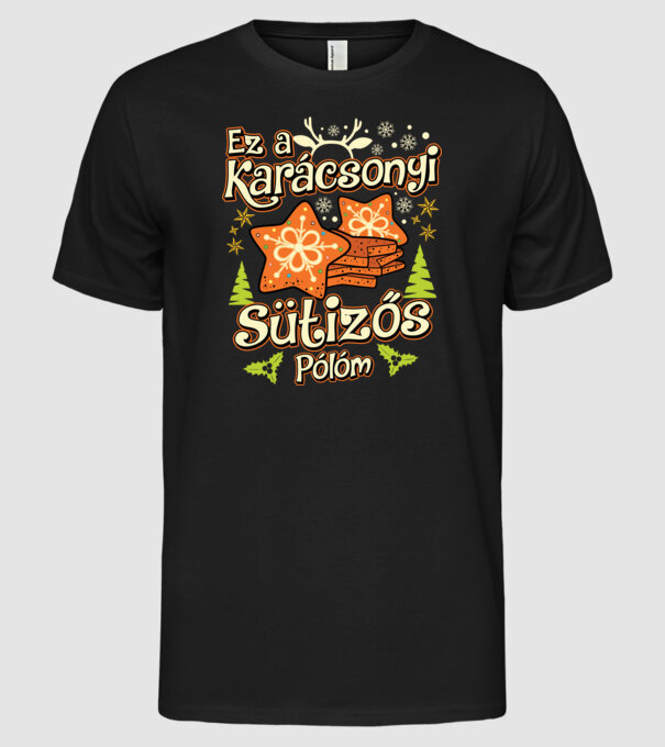  minta fekete pólón