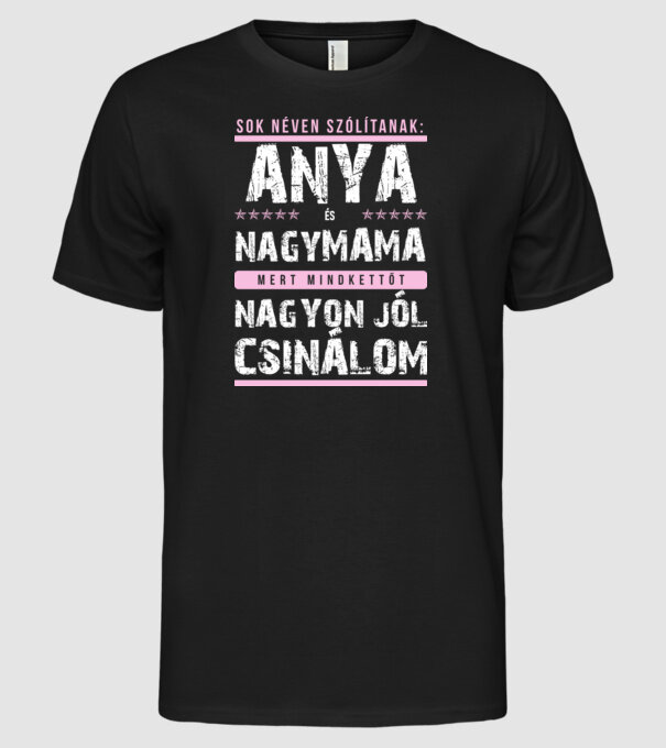  minta fekete pólón