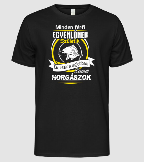  minta fekete pólón