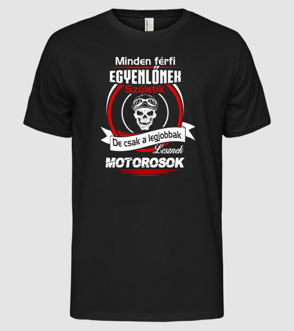  minta fekete pólón