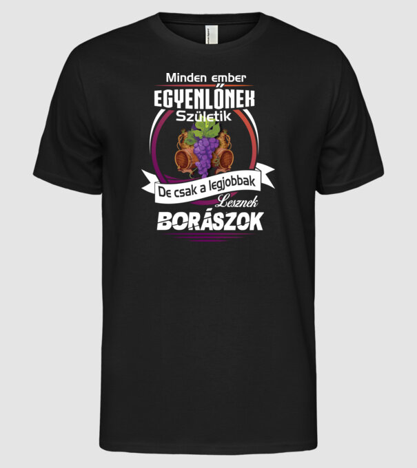  minta fekete pólón
