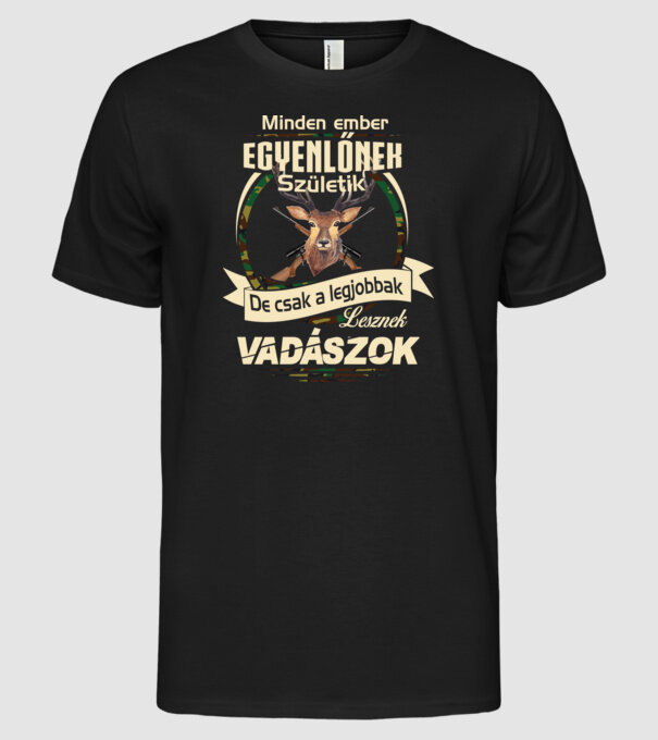  minta fekete pólón