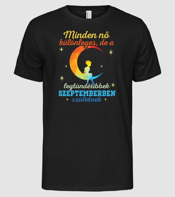  minta fekete pólón