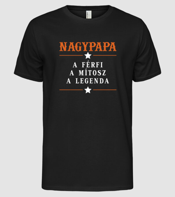  minta fekete pólón