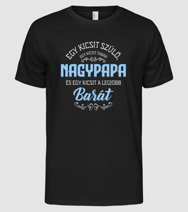  minta fekete pólón