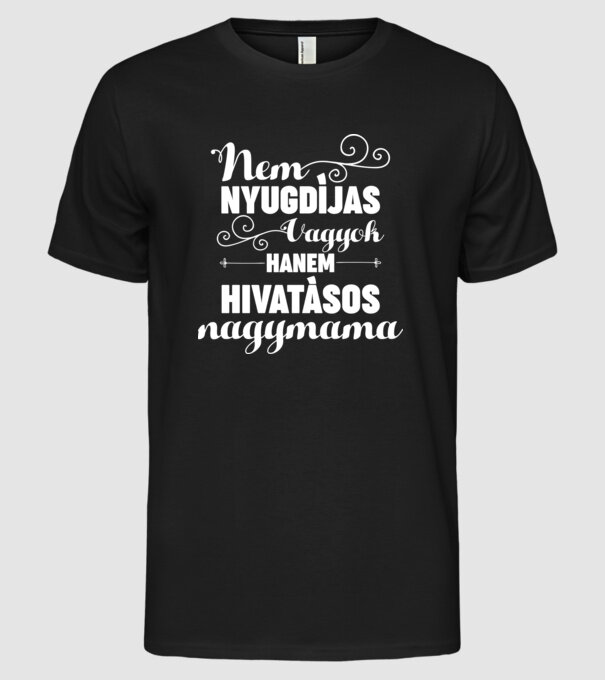  minta fekete pólón