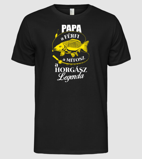  minta fekete pólón