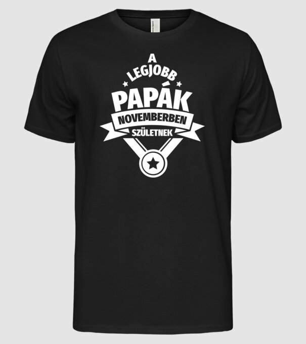  minta fekete pólón