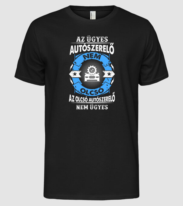  minta fekete pólón