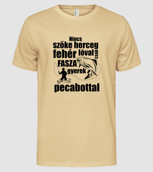  minta homokszín pólón