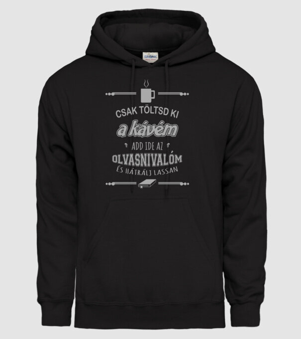  minta fekete pólón