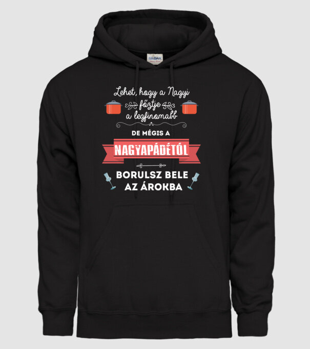  minta fekete pólón