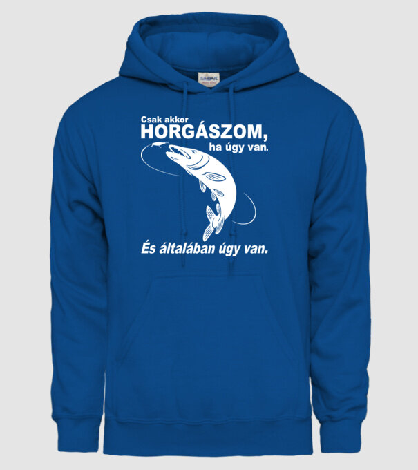  minta királykék pólón