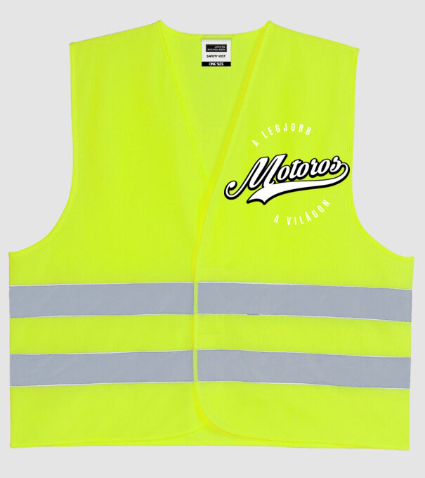  minta neonsárga pólón