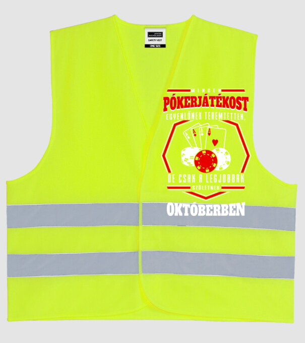  minta neonsárga pólón